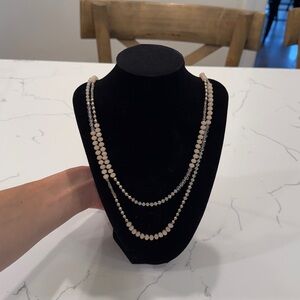 LOFT pastel wrap necklace